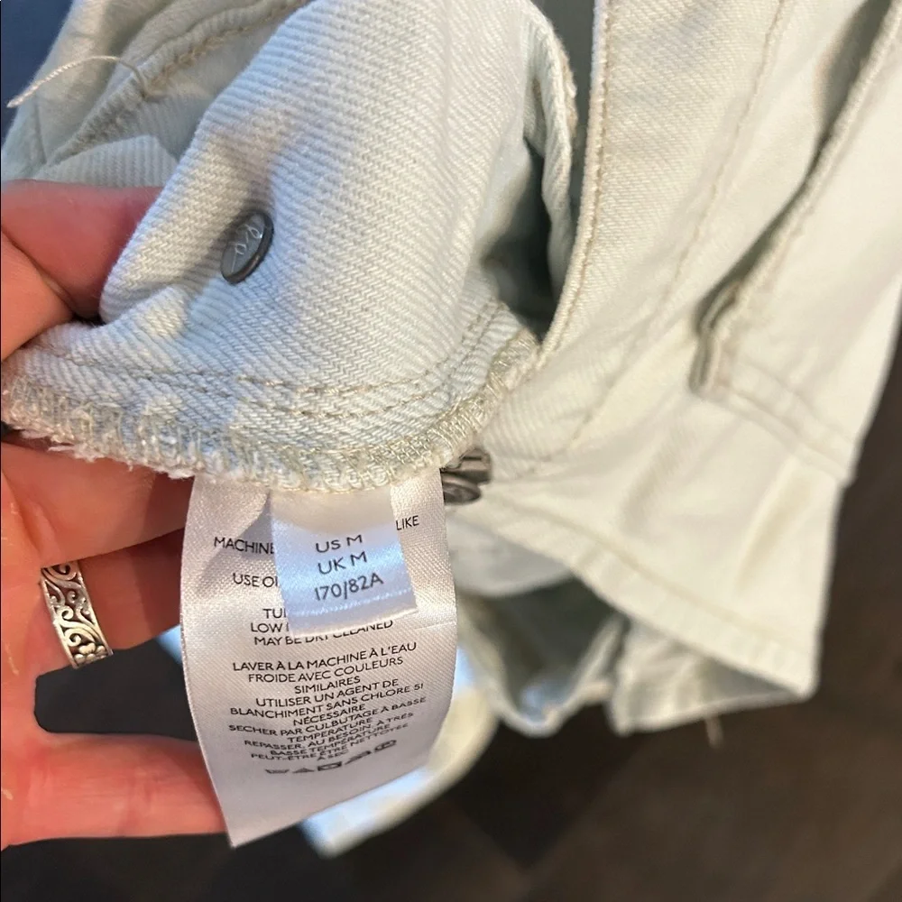 Free People Soft Blue Women's Denim Overalls - Picture 5 of 5